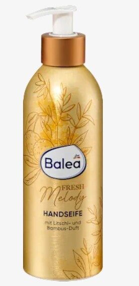 Balea roku ziepies Fresh Melody, ar ličī un bambusa smaržu, 300 ml